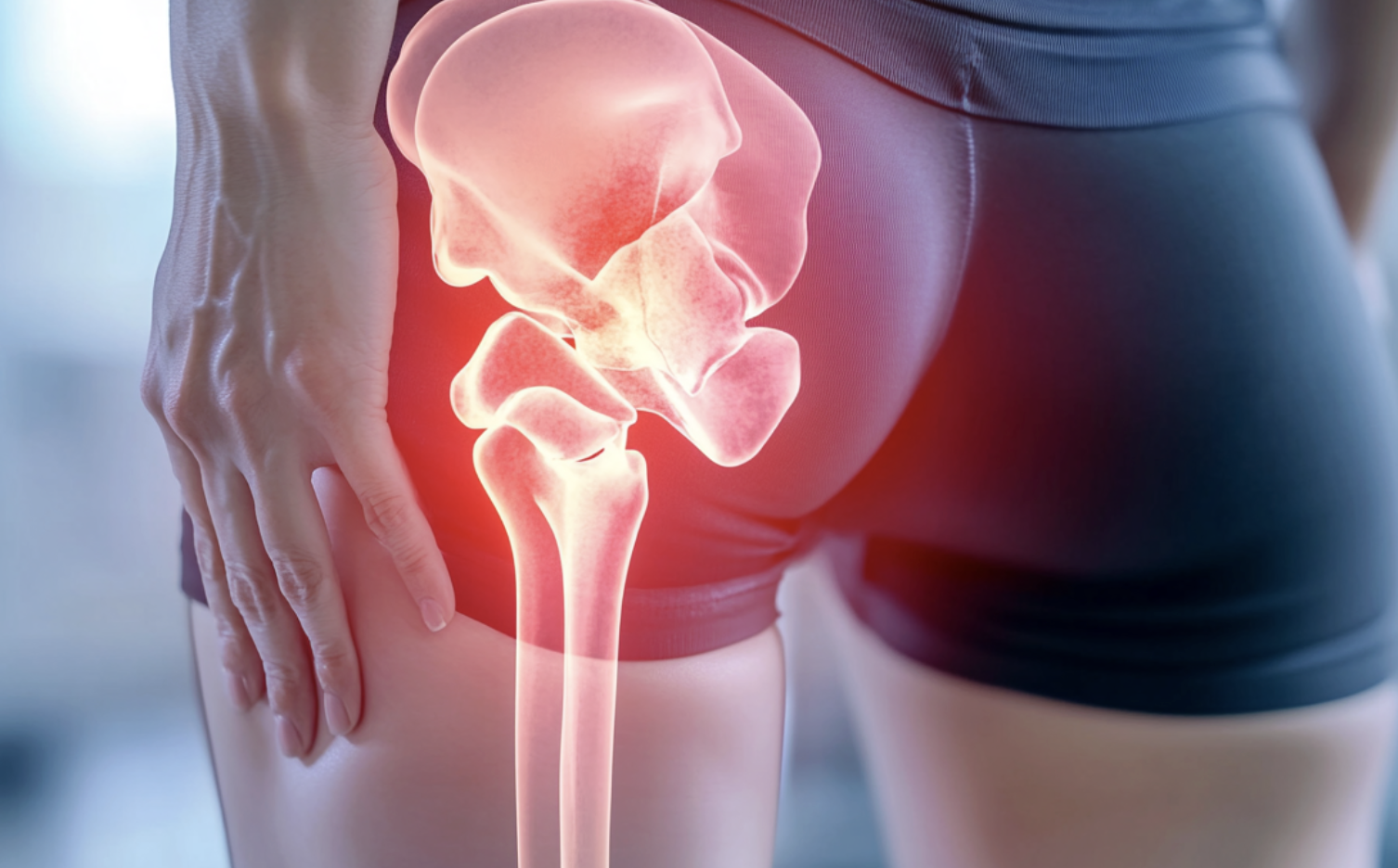 Hip joint anatomy — bone structure and support tissues